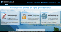 Desktop Screenshot of pictureland.fr