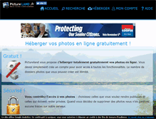 Tablet Screenshot of pictureland.fr